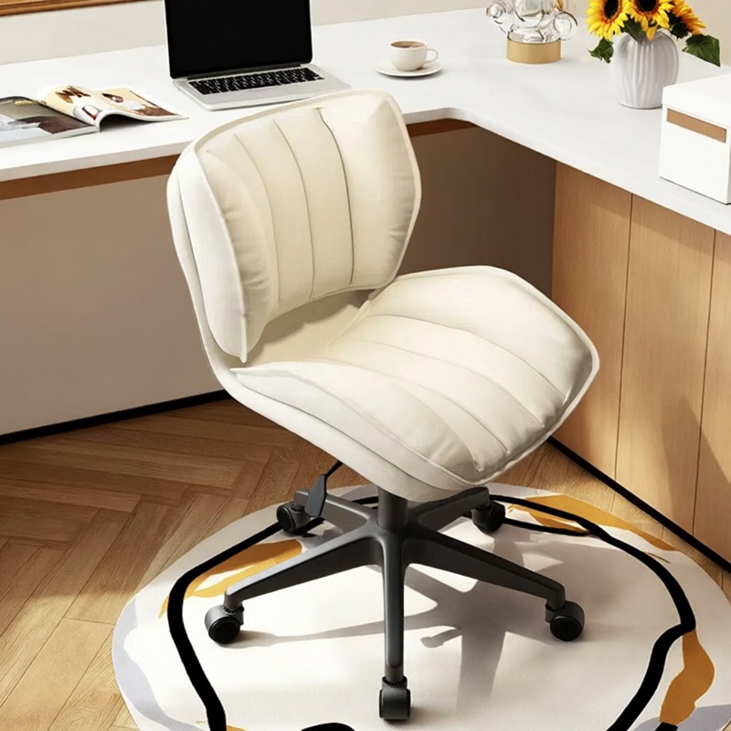 奶油风化妆椅电脑椅办公椅化妆椅