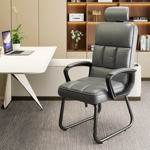 弓形电脑椅高靠背办公椅会议文员