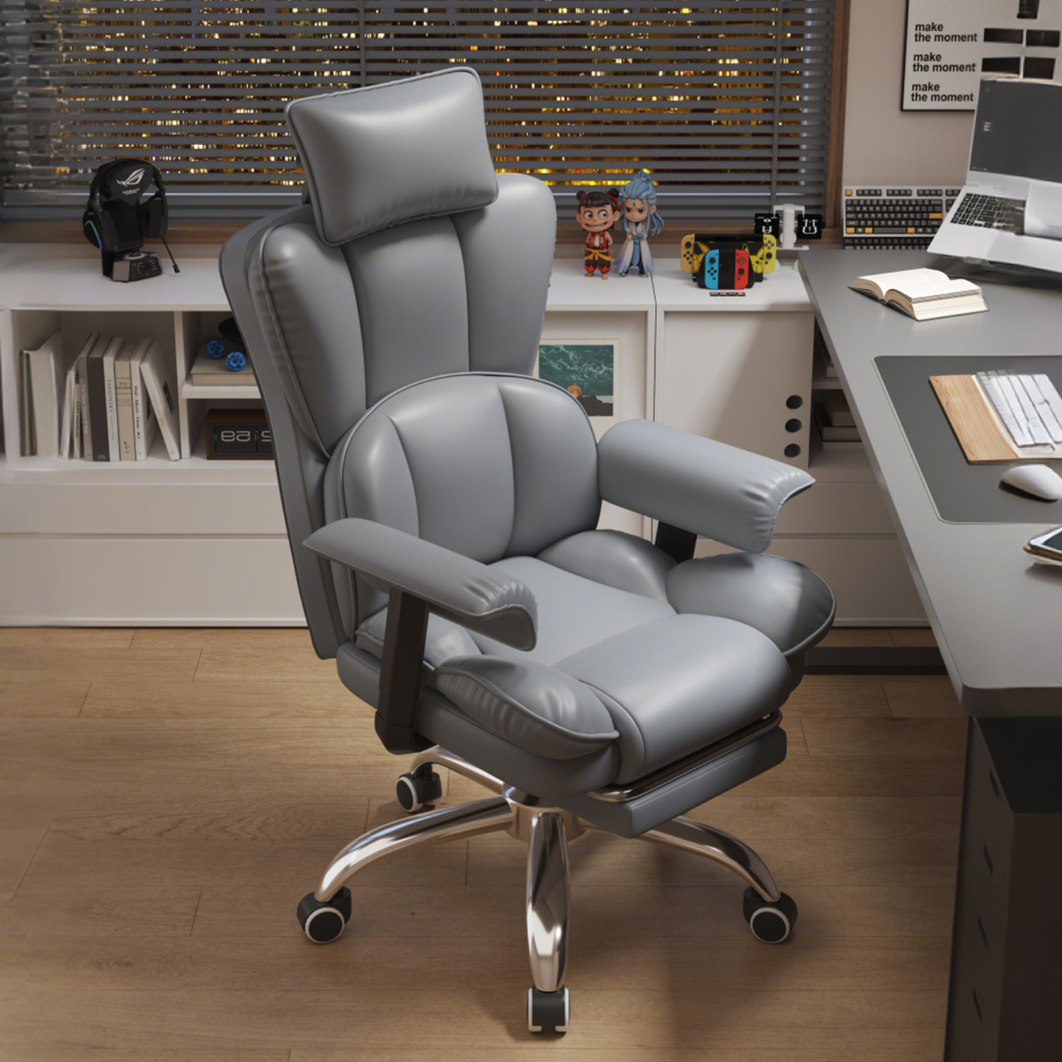 电脑椅办公椅可躺椅午睡游戏椅