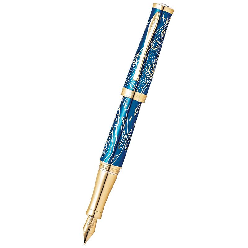 CROSS高仕美国钢笔莎吻系列2020鼠年生肖纪念珍藏版18K金笔墨水笔