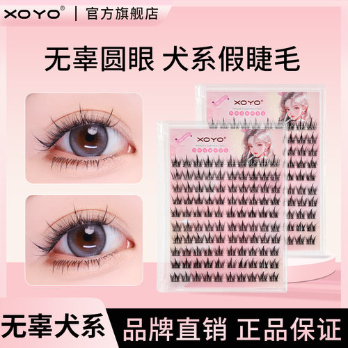 XOYO免胶犬系假睫毛自然仿真