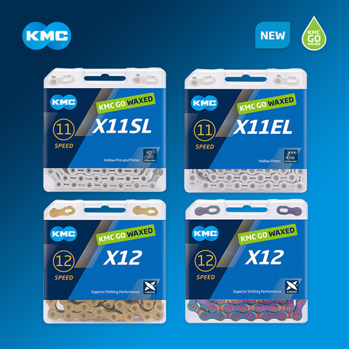KMC桂盟蜡性系列链条11/12速公路车山地折叠自行车变速通用链条