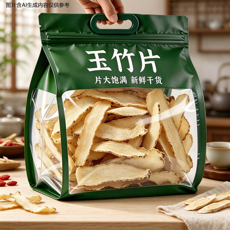【净重】玉竹片干货玉竹可搭灯芯草北沙参麦冬煲汤泡水散装包邮