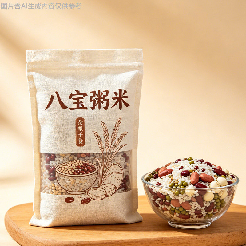 八宝粥米熬粥材料五谷杂粮组合
