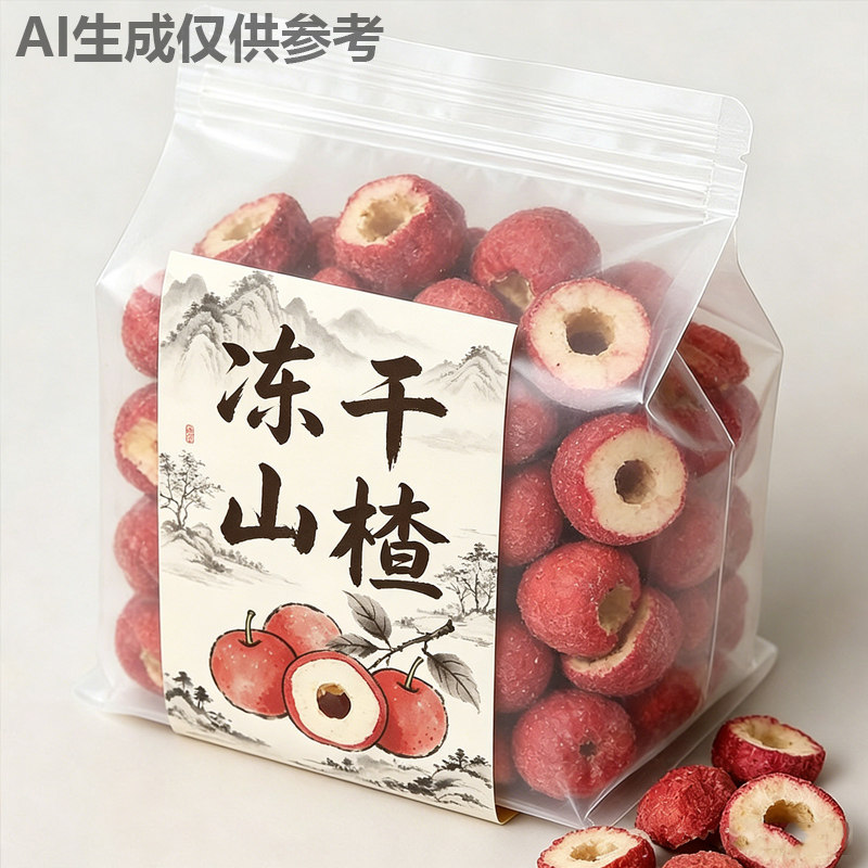 冻干山楂干袋装无干燥剂特产干货