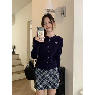 长袖 开衫 女秋季 cozy 毛衫 麻花针织衫 上衣外套毛衣冬季 毛线衣 days