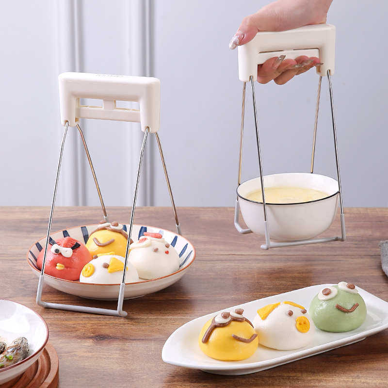 提盘夹厨房不锈钢防烫取碟器家用蒸菜防滑砂锅隔热按压取盘子神器,厨房/烹饪用具,厨用取碗/盘夹,淘宝优惠券,粉丝福利购,淘宝优惠卷