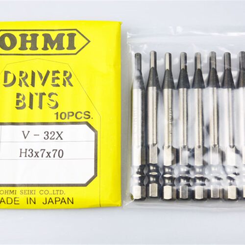 正品日本OHMI V-32X H3X7X70 螺丝刀批头咀V-32X H3X7X100螺丝起