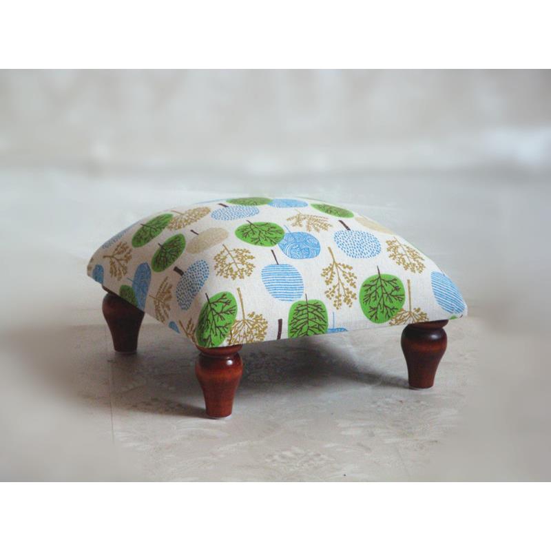 L7家用 换鞋凳 床尾凳 搁脚凳 沙发凳 小 矮凳 时尚踏脚凳绿色树