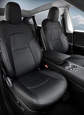 model Y 纳帕 黑 型座椅套20252017黑色座椅套内饰套软羊革汽车座