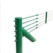 山区镀锌钢丝绳护公栏河道防护绳高索缆索热速路钢索防撞护栏厂家