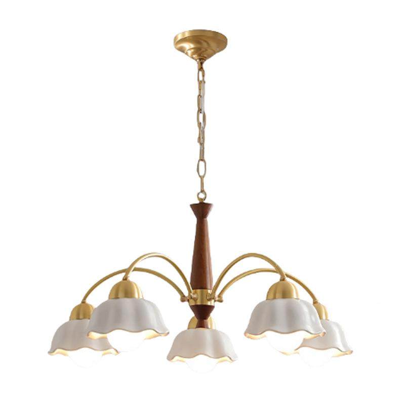 法式温馨花朵公主别房灯复厅古陶瓷墅大厅吊民宿主卧378书房饭桌,家装灯饰光源,智能吊灯,淘宝优惠券,粉丝福利购,淘宝优惠卷