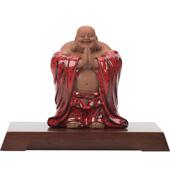 佛家中式 禅BEK意弥勒手工陶瓷摆件居客厅玄关处办公室茶新桌茶宠