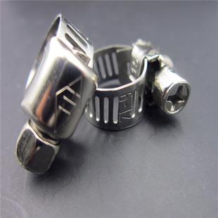 12带宽8mm小美式 喉箍6 3分胶管卡子汽车水管夹子 海统美式