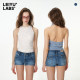欧美ins复古水洗包臀翻边超短裤 女夏2026新款 LABS牛仔短裤 LEIYU
