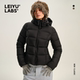 LABS连帽短款 羽绒服女2025年冬季 新款 LEIYU 收腰修身 90白鸭绒外套