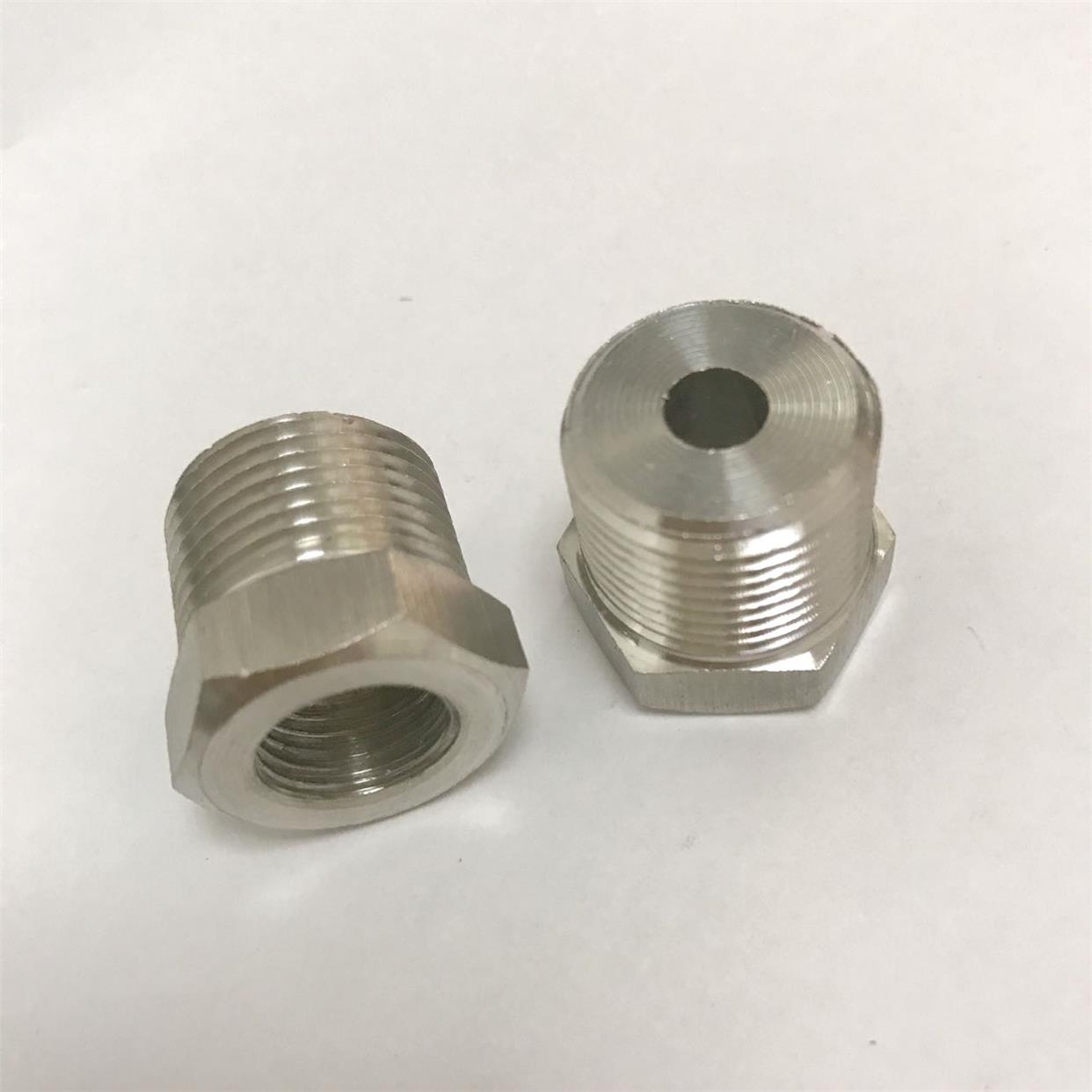 G1/4-m20x1.5 不锈钢转换接头 内螺纹两分 G1/4 外螺纹m20x1.5