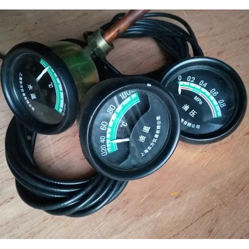 上海上柴柴油发电机 G128 6135  12V135油温 油压  水温表