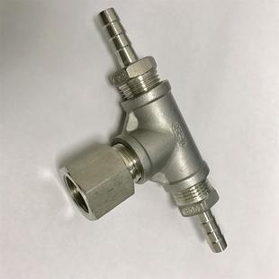 两边宝塔10mm M20x1.5 10mm 不锈钢内丝插管接头 内螺纹m20x1.5