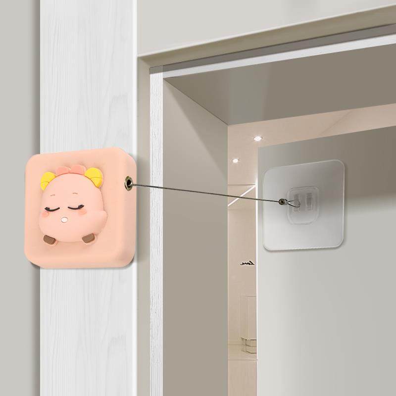 家用免打孔闭门器液压缓冲自动关卫生间铁木门简易推拉绳移门神器,3C数码配件,USB多功能数码宝,淘宝优惠券,粉丝福利购,淘宝优惠卷