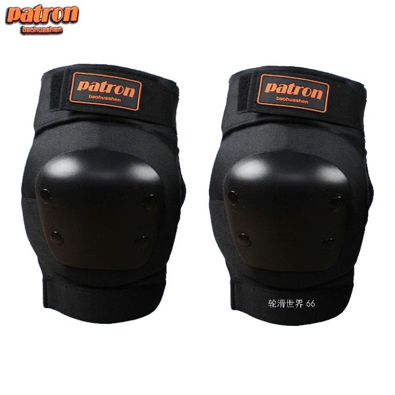 patron单板滑雪加厚护膝 轮滑极限运动护膝 滑板滑冰防摔护具