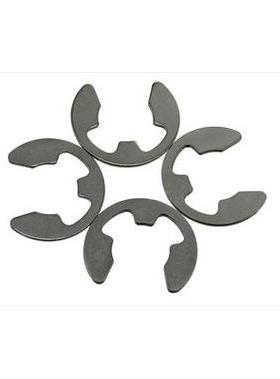 黑色GB896轴卡E型卡簧扣M1.2-1.5-2-2.5-3-3.5-4-5-6~M24开口挡圈