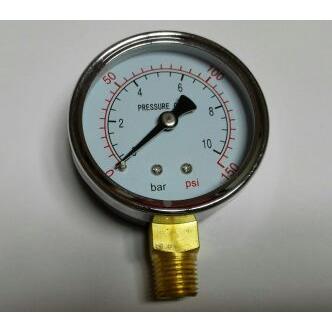 pressure gauge 0-10bar-150psi 压力测量压力表 Φ60mm PT1/4