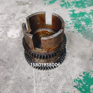 上海江宁机床厂CA6163 车床配件离合器齿轮Z51/56内孔80高126