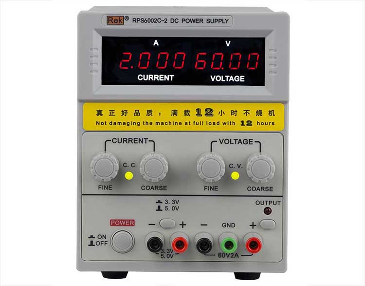 美瑞克RPS6002C-2 4位数显显示直流稳压可调电源 0-60V 0-2A