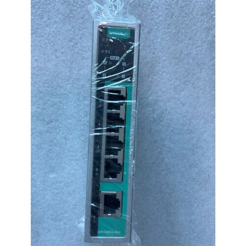 MOXA磨砂交换机EDS- G205A-4PoE