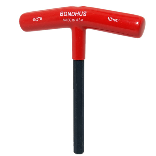 BONDHUS美国波顿T柄内六角匙 t型内六方扳手2 2.5 3 4 5 6 8 10mm