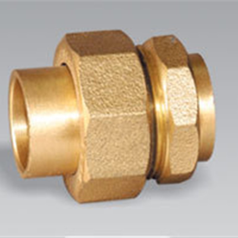 正品埃美柯665黄铜焊接承口活接头DN100(4寸)108x108专卖店