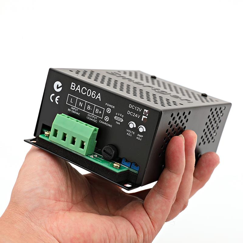 BAC06A 12V 24V众智原装 Smartgen 柴油发电机组配件 浮充器