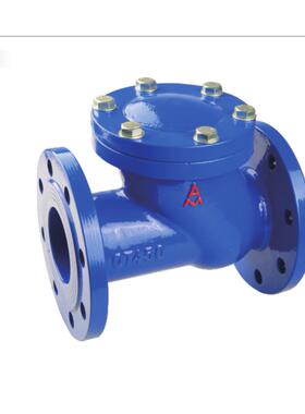 正品埃美柯9439铸铁法兰球型大流量止回阀单向阀各种规格专卖店