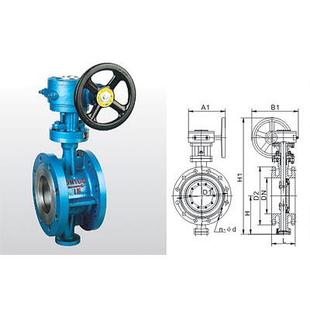 DN600 20寸 24寸专卖店 埃美柯809多层次法兰硬密封蝶阀DN500 正品