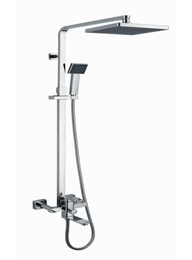 正品埃美柯全铜淋浴花洒龙头套装洗澡水龙头带下出水YG282F专卖店