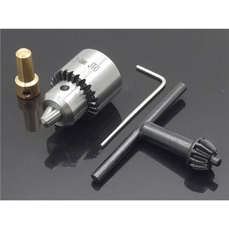 JTO夹头 0.3--4mm精密钻夹头 微型迷你三爪钻夹头锥度型JTO钻夹头