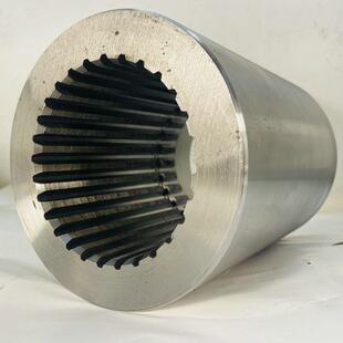 加工滚齿拉齿花键套齿轮电机传动轴连接轴座大型机械花键轴套