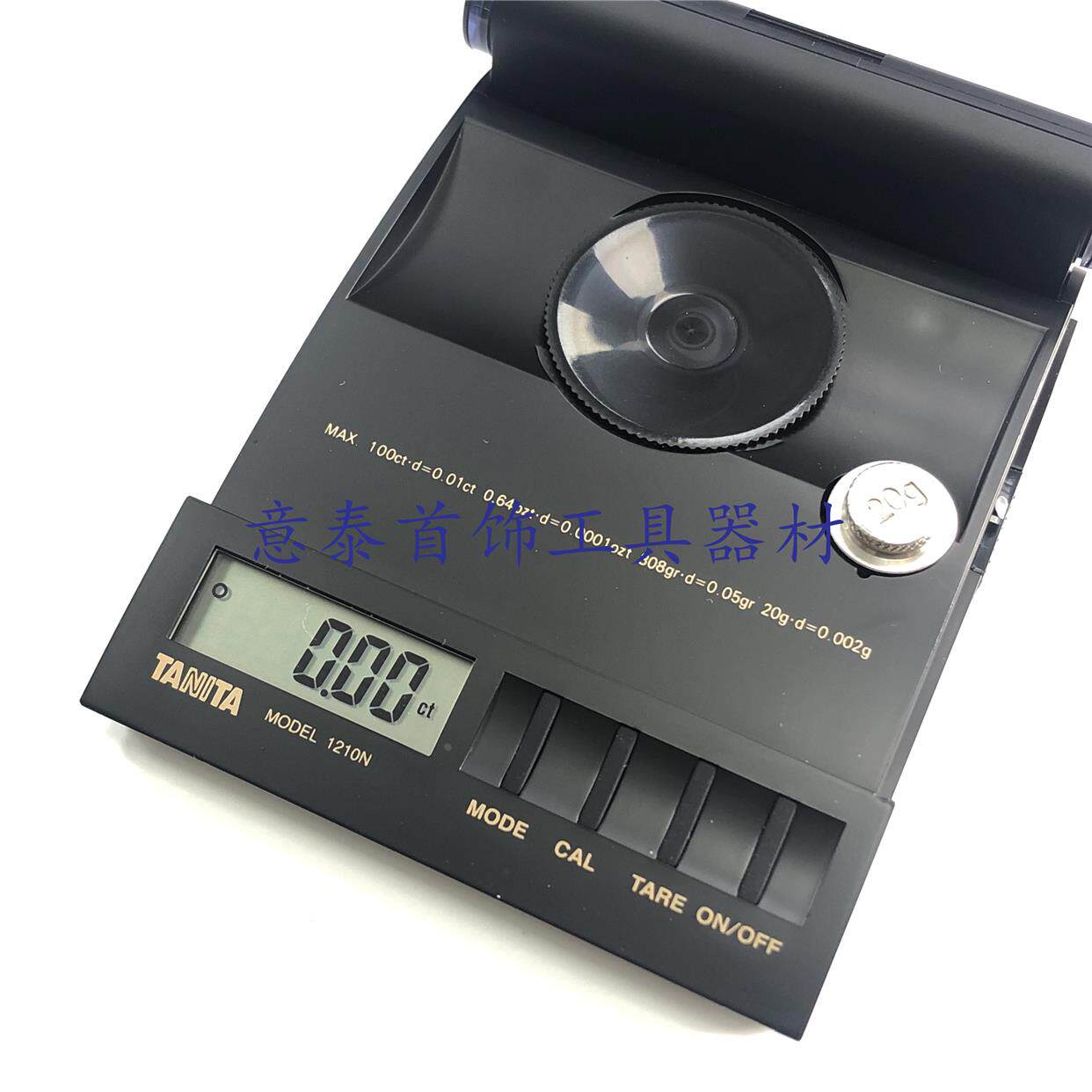 日本百利达TANITA1210N克拉称进口钻石称宝石彩宝手掌称100ct