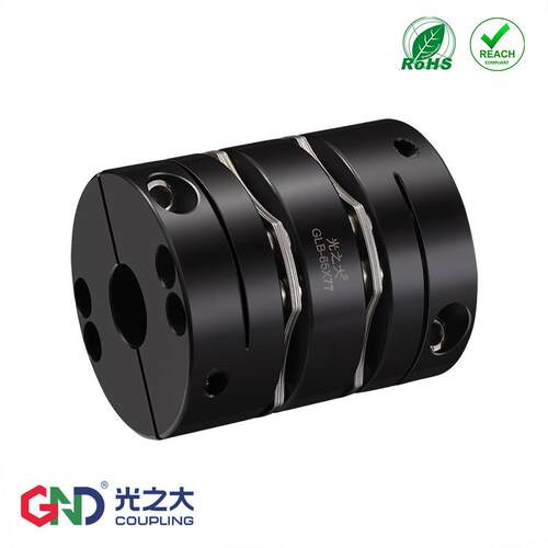 光之大45钢GLB双膜片联轴器大扭矩高刚性电机高精密弹性连轴器