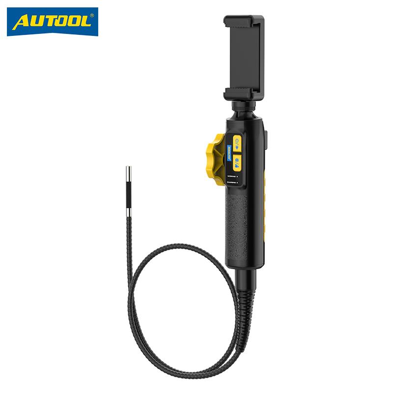 AUTOOL 手机内窥镜汽车维修发动机缸内积碳检测防水探头汽修工具