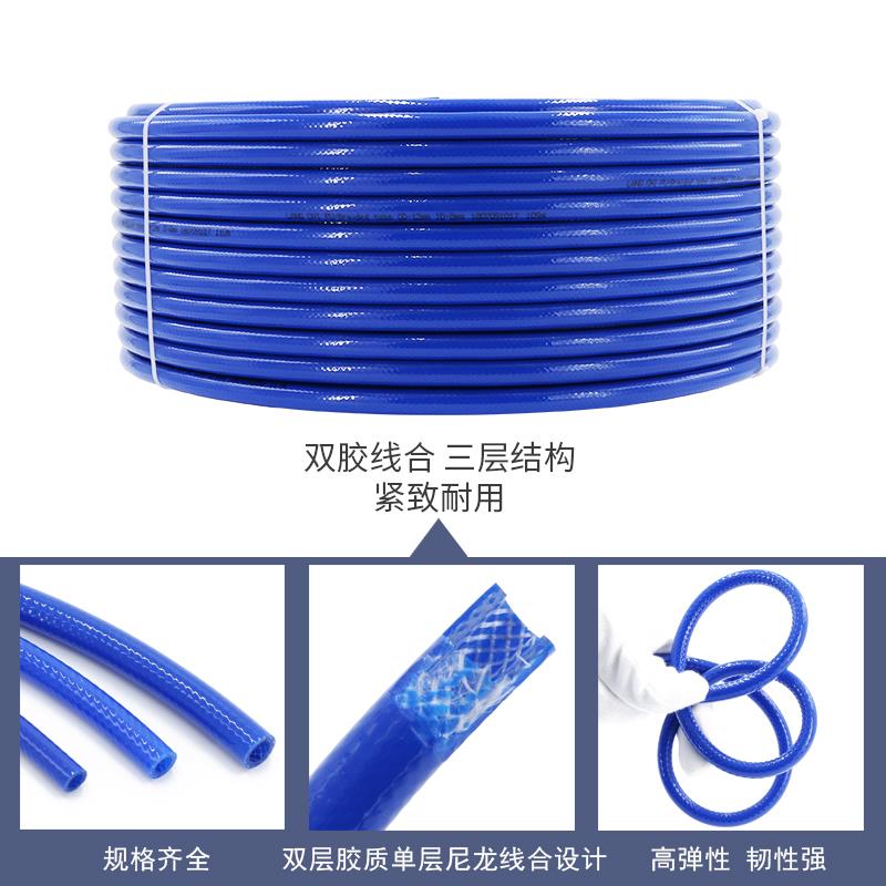 新品高压气管夹纱管空压机软管气鼓气泵风炮喷漆汽修充气PU汽管卷