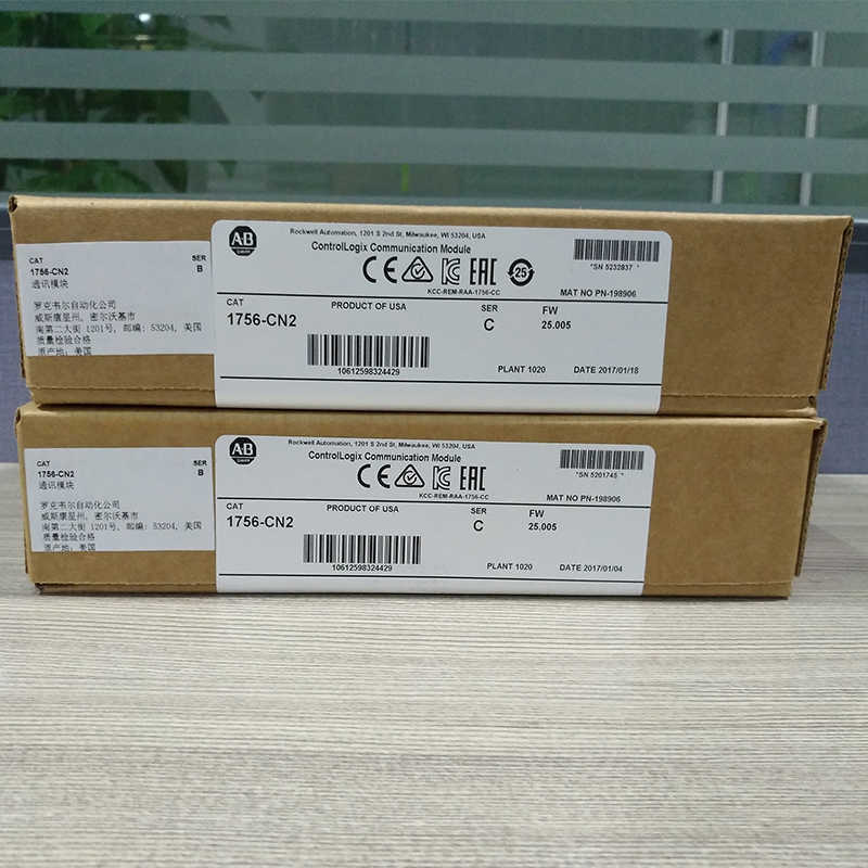 1756-CPR2D 罗克韦尔 AB ControlLogix 以太网模块 1756CPR2D全新