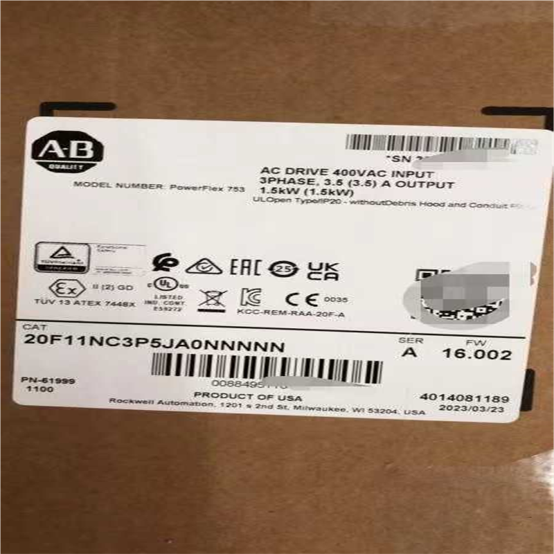 AB罗克韦尔20F11NC3P5JANNNNN全新现货议价~议价
