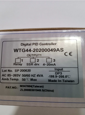 WTG44-20200049AS WTG44-3020049AS WTG44-10200049AS WT404温控