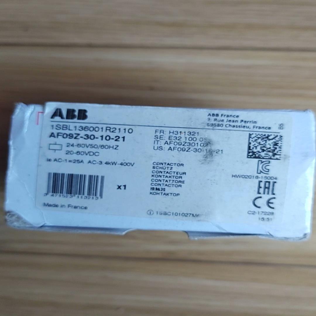 询价~ABB接触器 AF09Z-30-10-21