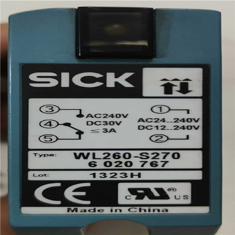施克SICK镜反射光电开关WL260-S270 ，。（憨憨电子）