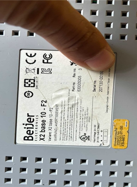 Beijer北尔触摸屏 10-F2 X2 base 成色如图（憨憨电子）