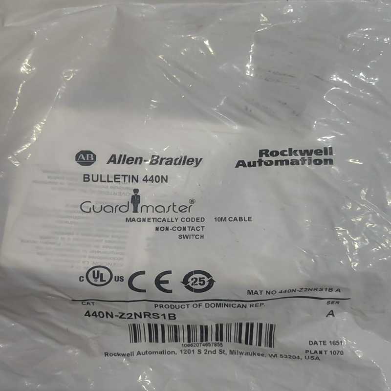 议~AB 安全开关440N-Z2NRS1B