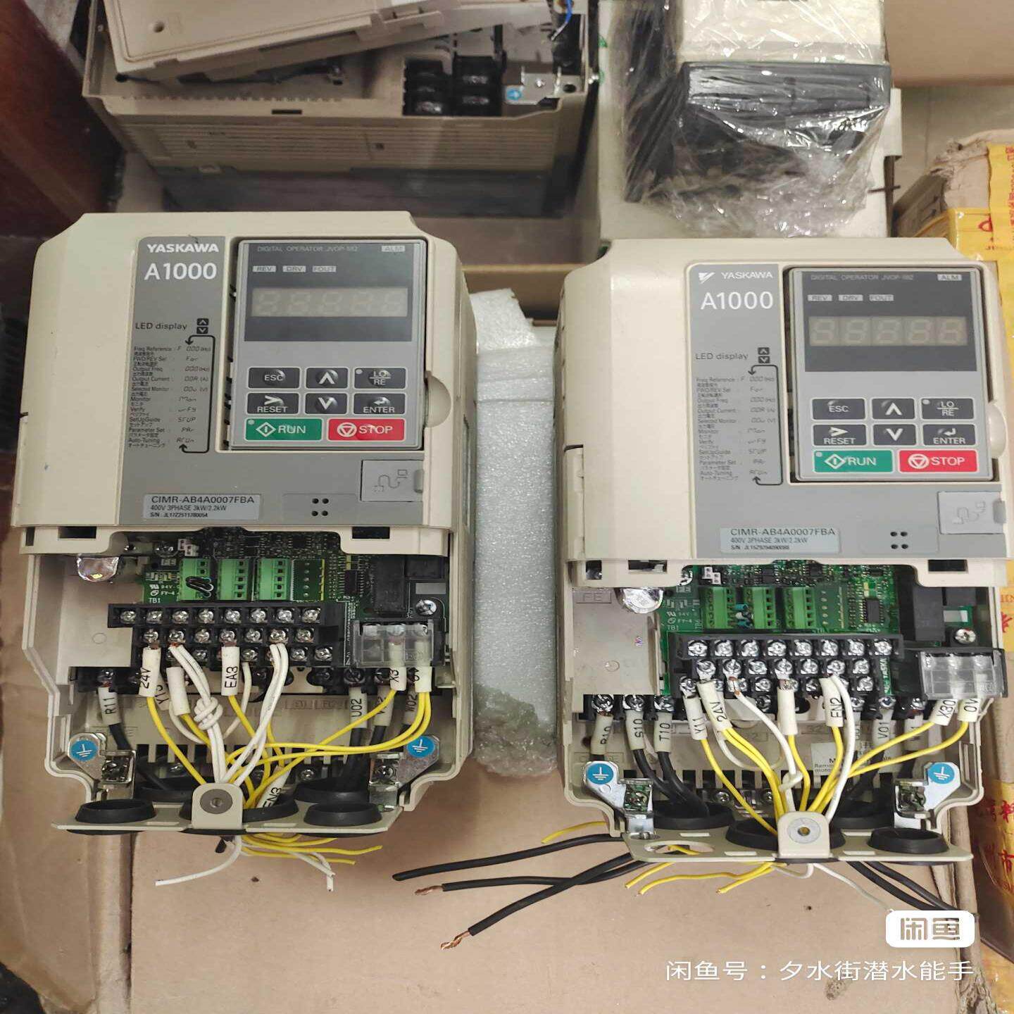 安川变频器2.2/3.0KW安川VB4A0007FBA，(崽崽配件）